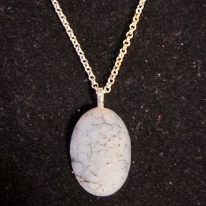 1 Inch Blue MagnesiteCabochon